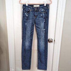 Abercrombie & Fitch | The A&F Skinny Distressed Skinny Jeans Size 2